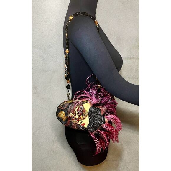 Mary Frances #08-019 “Masquerade” Shoulder Bag - Picture 8 of 11